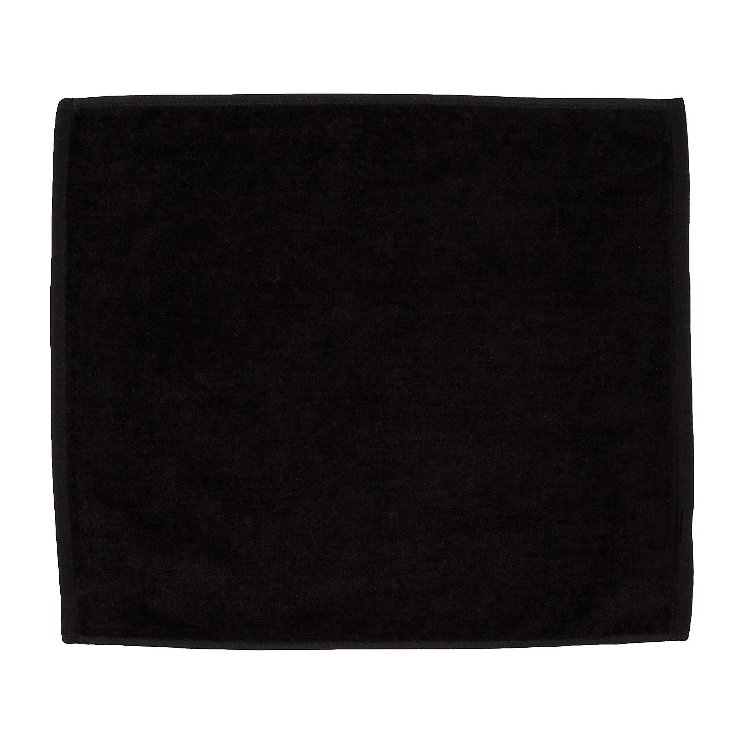 2-Pack Premium Mid-Weight Velour Sports Towel 15” x 18” (White)