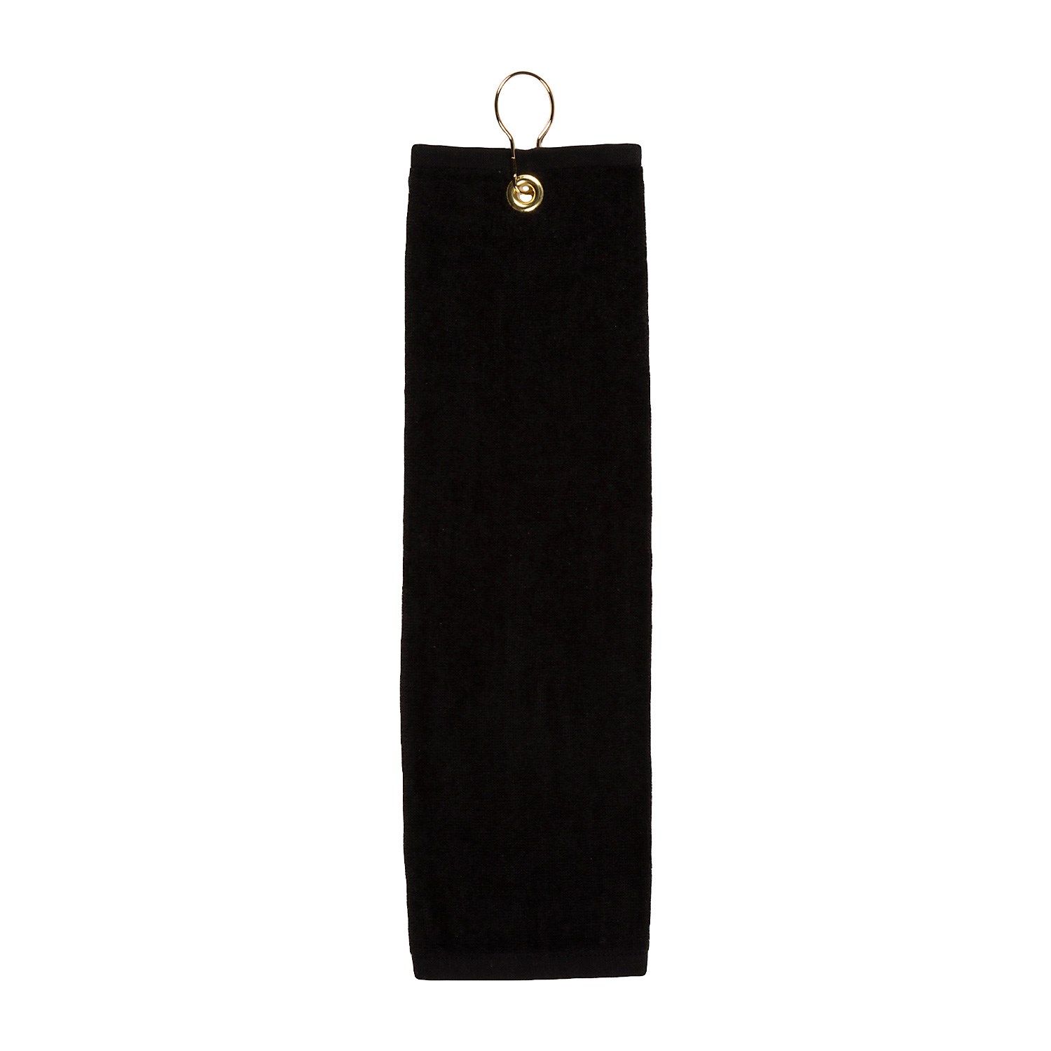 Premium Mid-Weight Velour Golf Towel 15” x 18” (White)