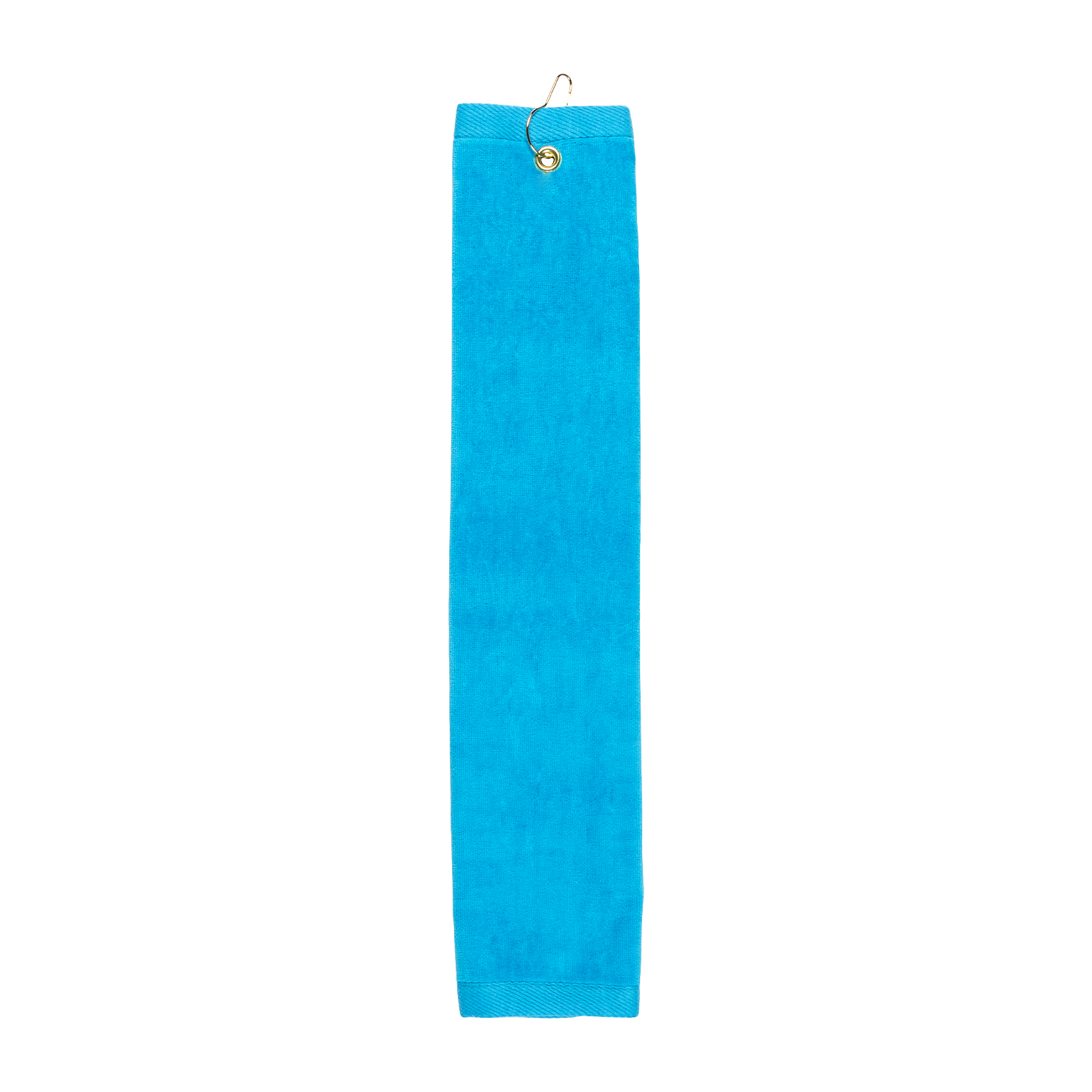 Premium 100% Cotton Terry Velour Golf Towel with Tri-fold Hook & Grommet Placement 16 inch x 26 inch